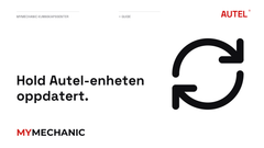 Hold Autel-enheten oppdatert.