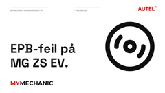 EPB-feil på MG ZS EV.