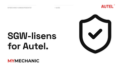 SGW-lisens for Autel – MyMechanic Kunnskapssenter