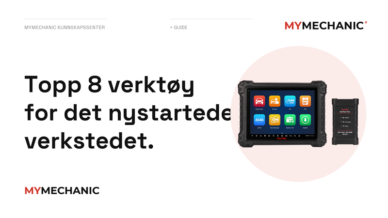 Topp 8 verktøy for det nystartede verkstedet — Autel MaxiSys MS909S2