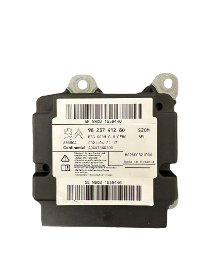 Peugeot / Citroën - Airbag ECU - 9823741280