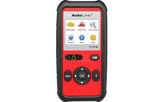Autel AutoLink AL529HD – Scanner til lastebil og personbil tilpasset VIN-lesing og avgasstest for EU-kontroll