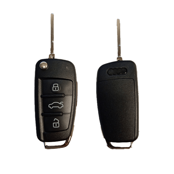 Audi A3 (2012–2019) Ettermarkedsnøkkel – 3 knapper – 433 MHz – 8V0837220D