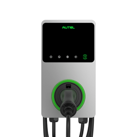 Autel MaxiCharger AC veggboks – Elbillader 22 kW, 3-fase, 32A med 4G