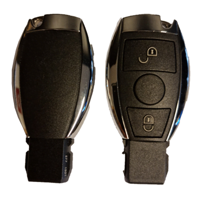Mercedes-Benz Ettermarkedsnøkkel – 2 Knapper, 434 MHz