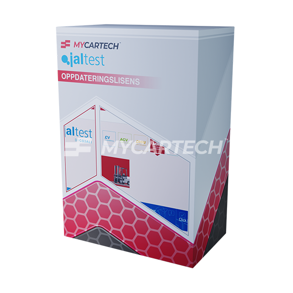 Jaltest Oppdateringslisens for MHE (Material Handling Equipment)
