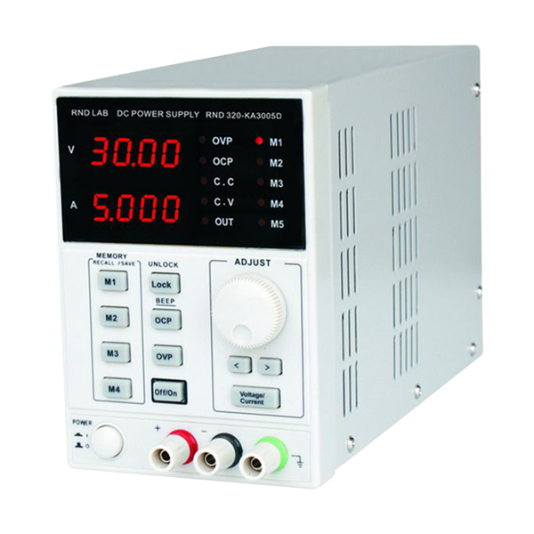 RND 320-KA3005D – Justerbar Benkestromforsyning