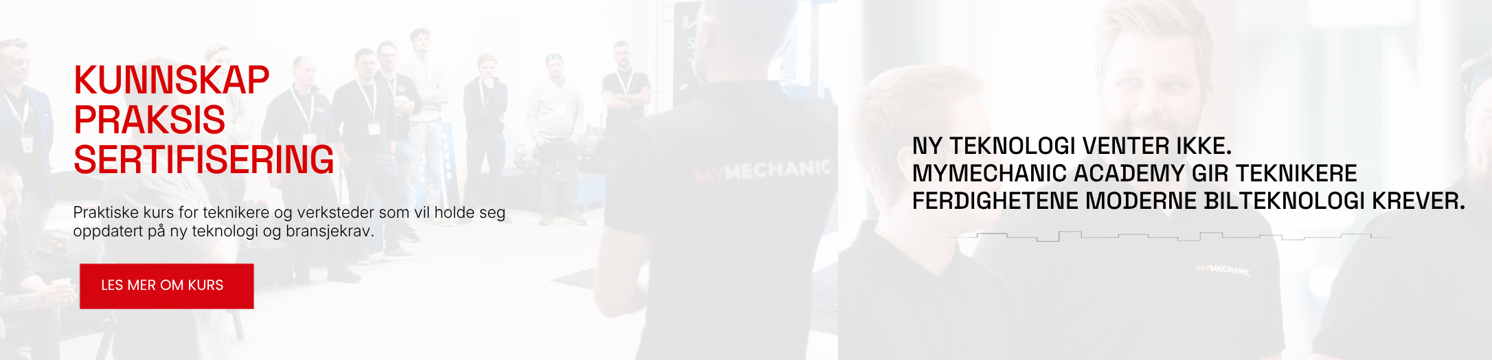 MyMechanic Academy kampanjebanner
