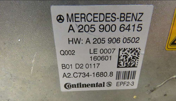 DC/DC-konverter til Mercedes-Benz C 350 e Ny Original  A 205 900 6415   A2059006415