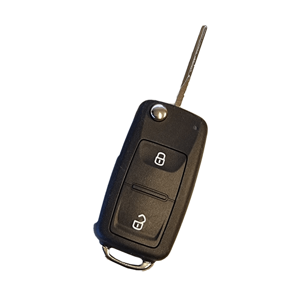 Volkswagen OEM nøkkel – Amarok/Transporter – 2 knapper – 7E0837202AD